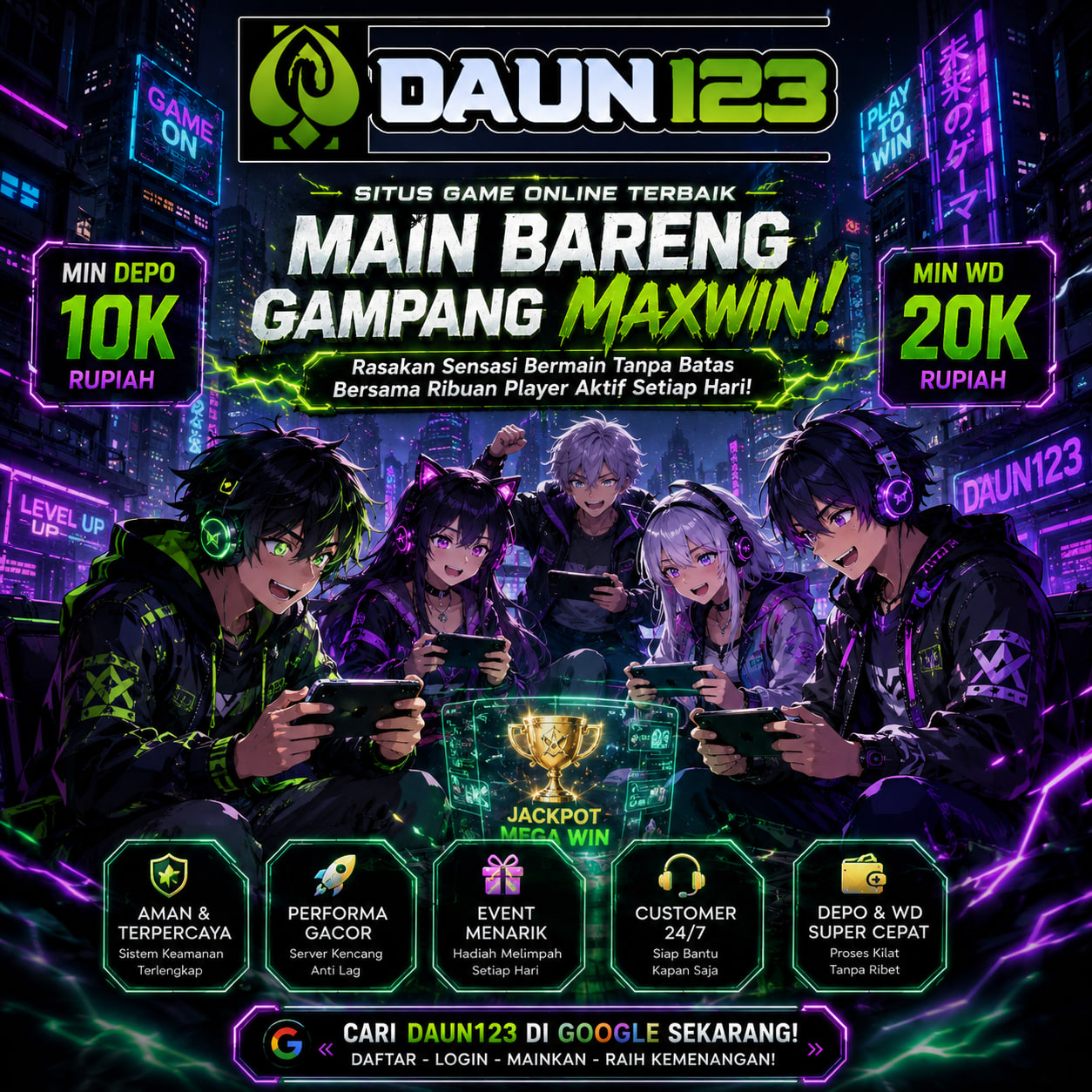 DAUN123 @ Optimasi Server Game Online Bebas Tanpa Drama Bersama PVN Works